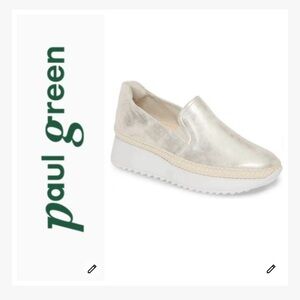 Paul Green Candice Slip-On Platform Sneakers EUC